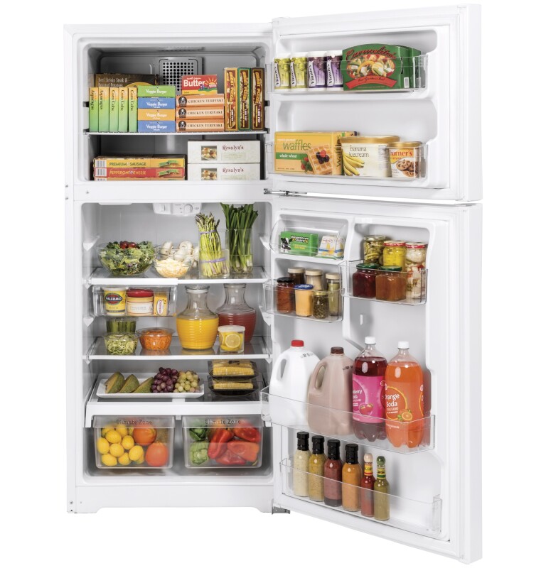 19.2 Cu. Ft. Top-Freezer Refrigerator GTE19JTNRWW