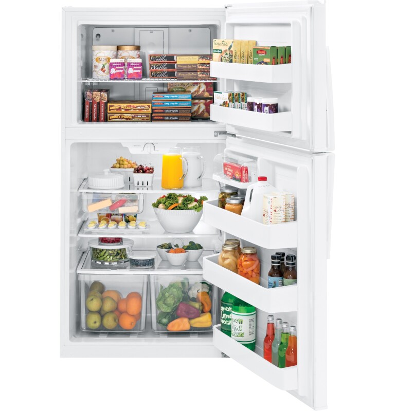 21.1 Cu. Ft. Top-Freezer Refrigerator GTE21GTHWW