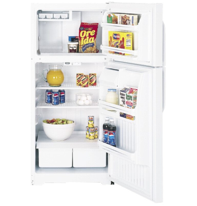 14.6 Cu. Ft. Capacity Top-Freezer Refrigerator GTH15BBMRWW