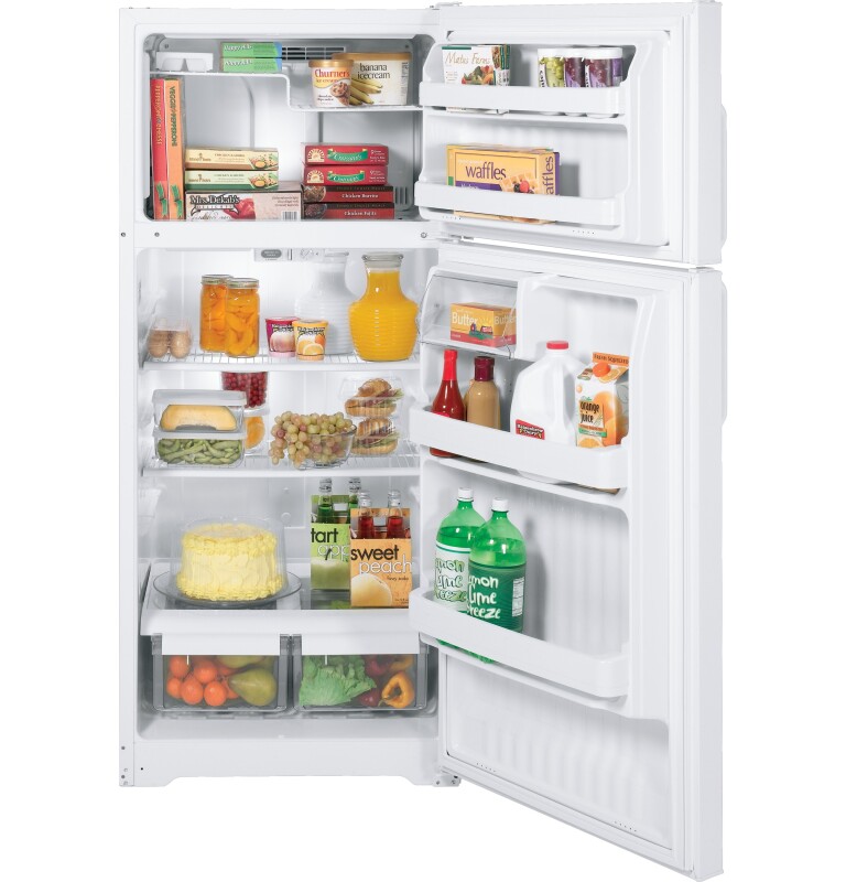15.5 Cu. Ft. Top-Freezer Refrigerator GTH16DBELWW