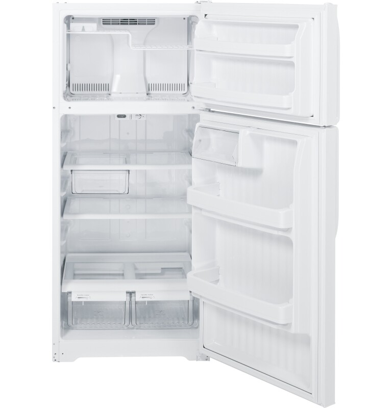 16.5 Cu. Ft. Top-Freezer Refrigerator GTH17GBEWW