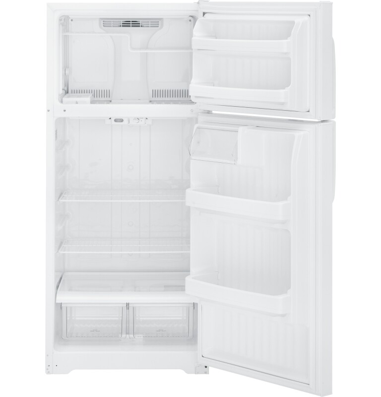 16.5 Cu. Ft. Top-Freezer Refrigerator GTH17JBDBB