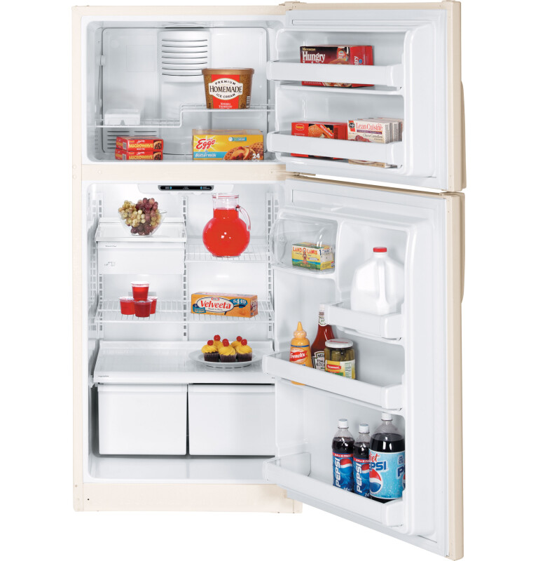 18.0 Cu. Ft. Top-Freezer Refrigerator GTH18DBXRCC