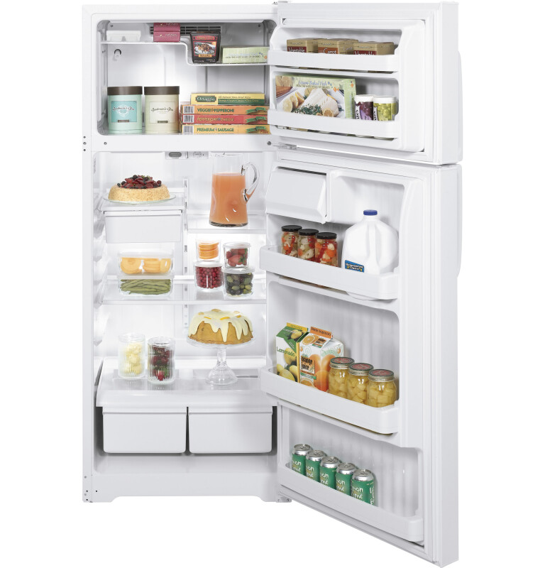 18.1 Cu. Ft. Top-Freezer Refrigerator GTH18EBTWW