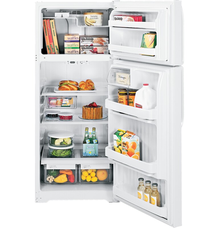 GE 18.1 Cu. Ft. Top-Freezer Refrigerator Other GTH18GBDWW Picture 1