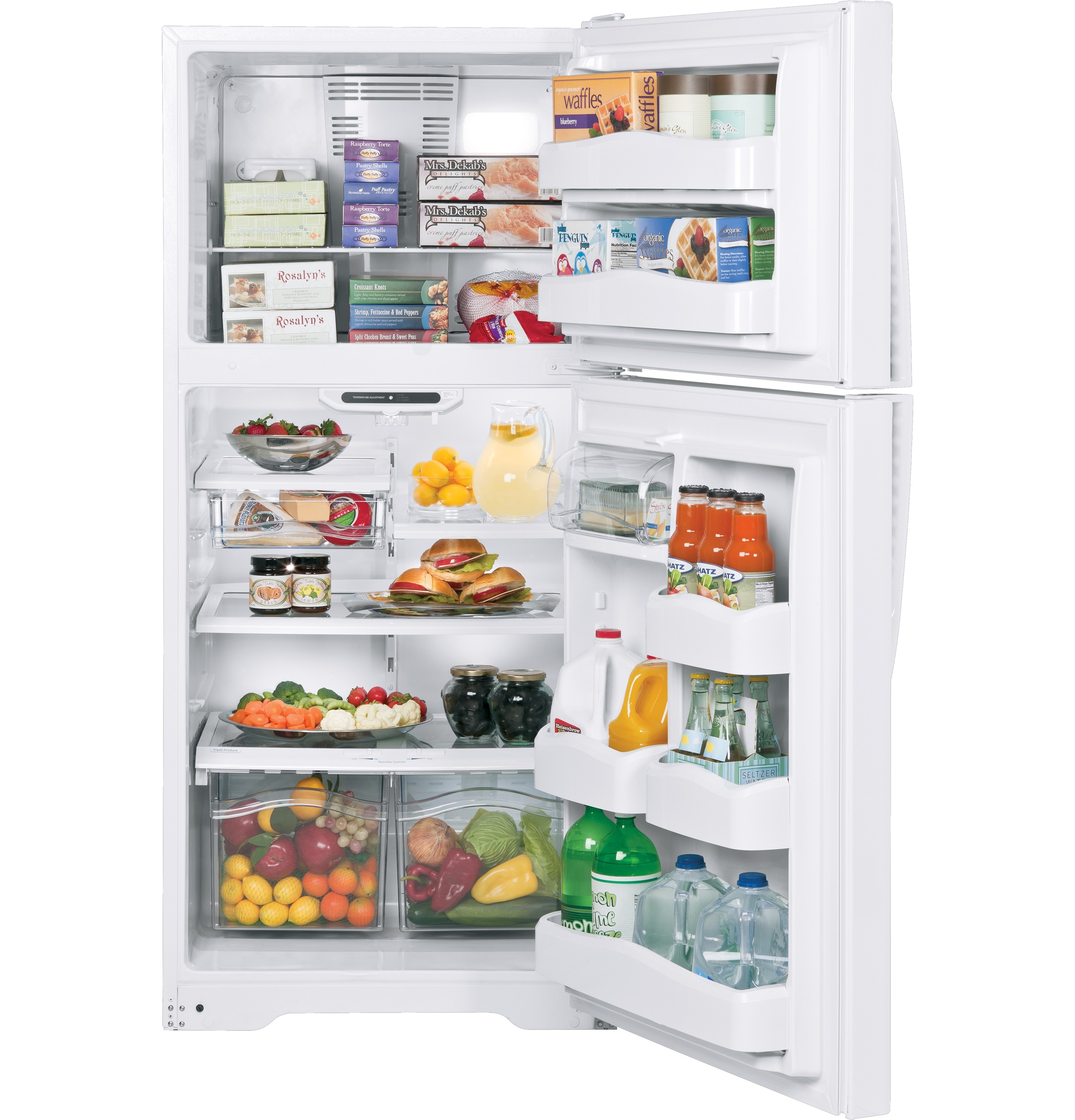 20.0 Cu. Ft. Top-Freezer Refrigerator GTH20JBBWW