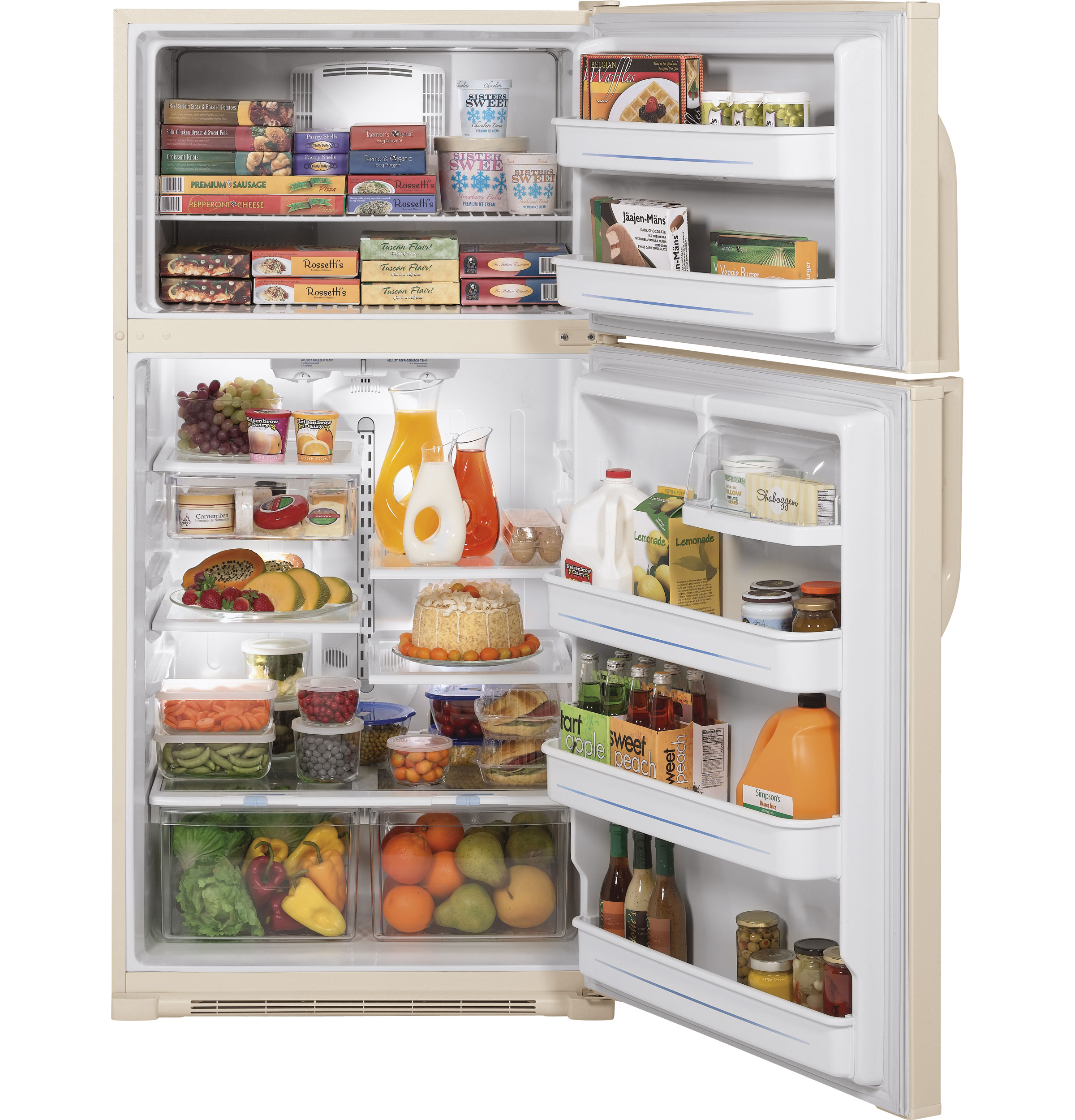 21.0 Cu. Ft. Top-Freezer Refrigerator GTH21KBXCC