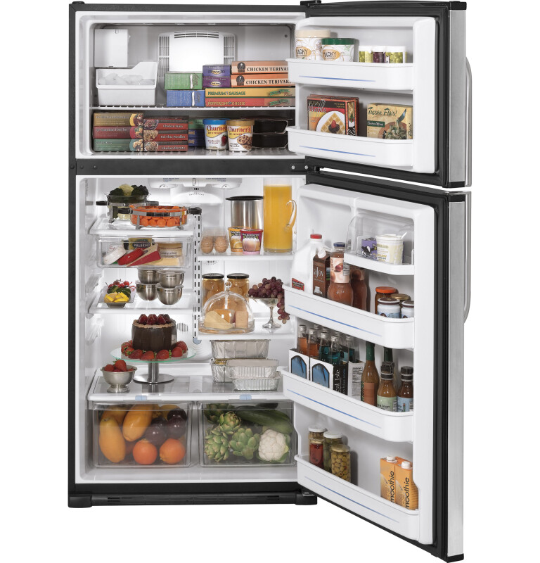 21.0 Cu. Ft. Stainless Top-Freezer Refrigerator GTH21SCWSS