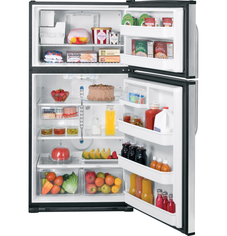 21.0 Cu. Ft. Stainless Top-Freezer Refrigerator GTH21SCWSS