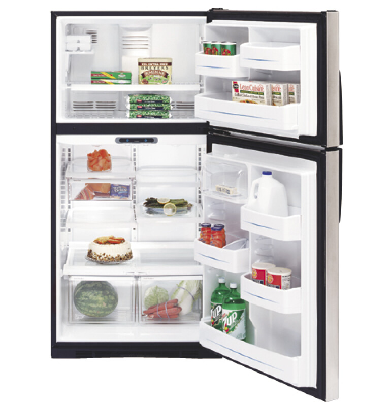 21.7 Cu. Ft. Stainless Top-Freezer Refrigerator GTH22SBNBS