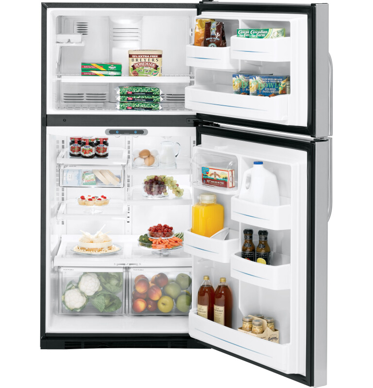 21.7 Cu. Ft. Stainless Top-Freezer Refrigerator GTH22SBSSS