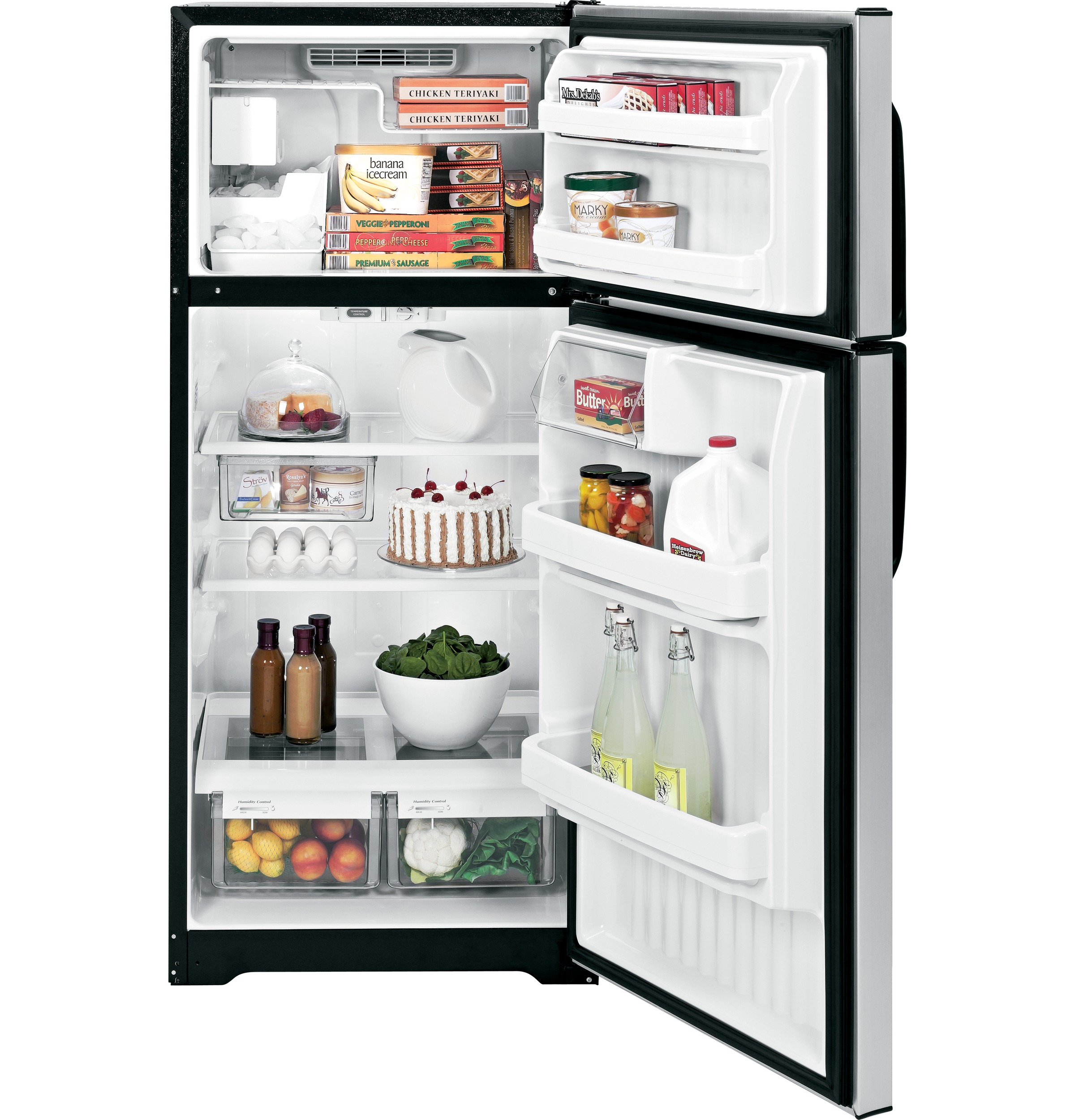16.5 Cu. Ft. Top-Freezer Refrigerator GTK17JCDBS