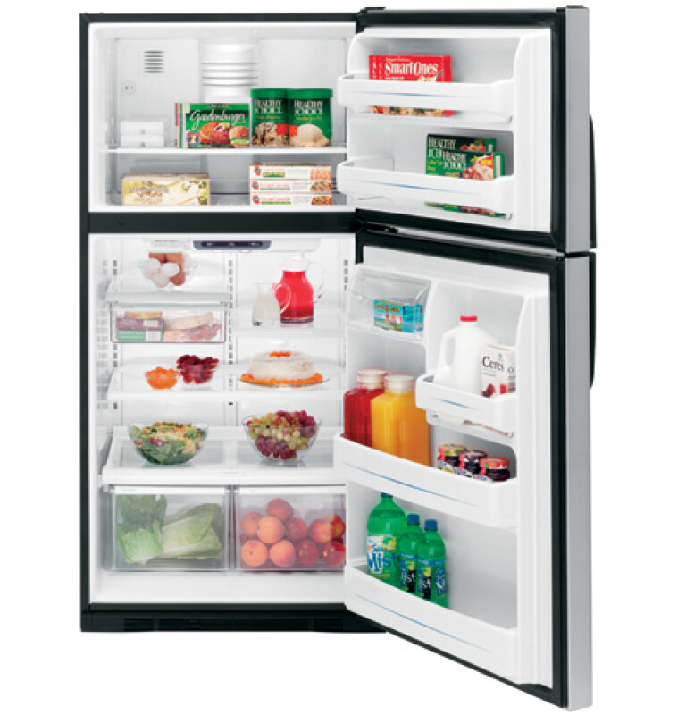 21.9 Cu. Ft. CleanSteel Top-Freezer Refrigerator GTL22JBPBS