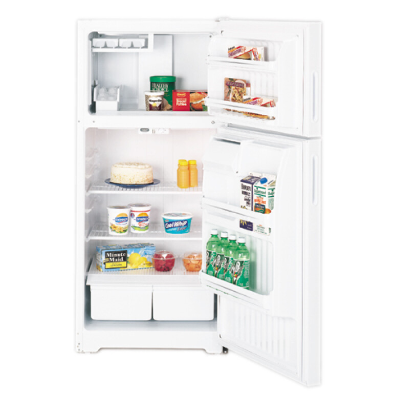 Top-Freezer Refrigerator GTR15BBMLWW