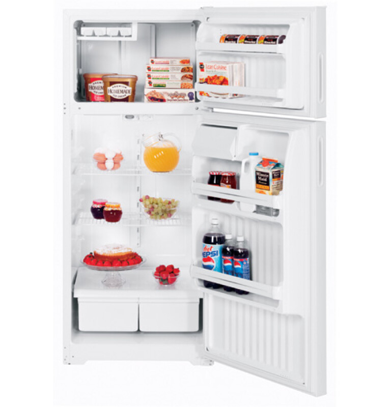 17.9 Cu. Ft. Top-Freezer Refrigerator GTR18BBRWW