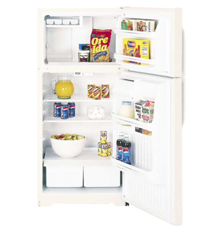 Top-Freezer Refrigerator GTS15BBMLWW