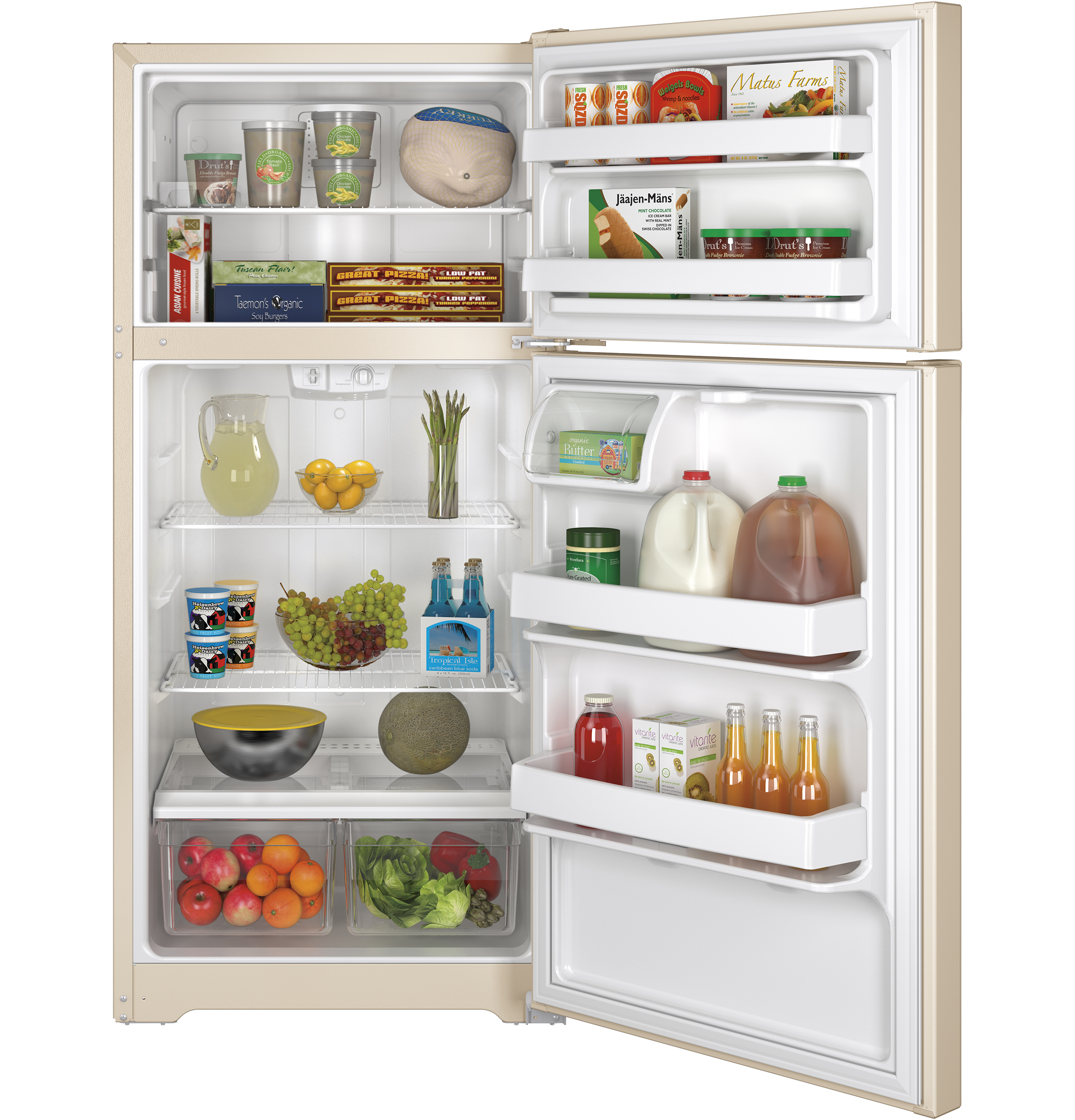 14.6 Cu. Ft. Top-Freezer Refrigerator GTS15CTHRCC
