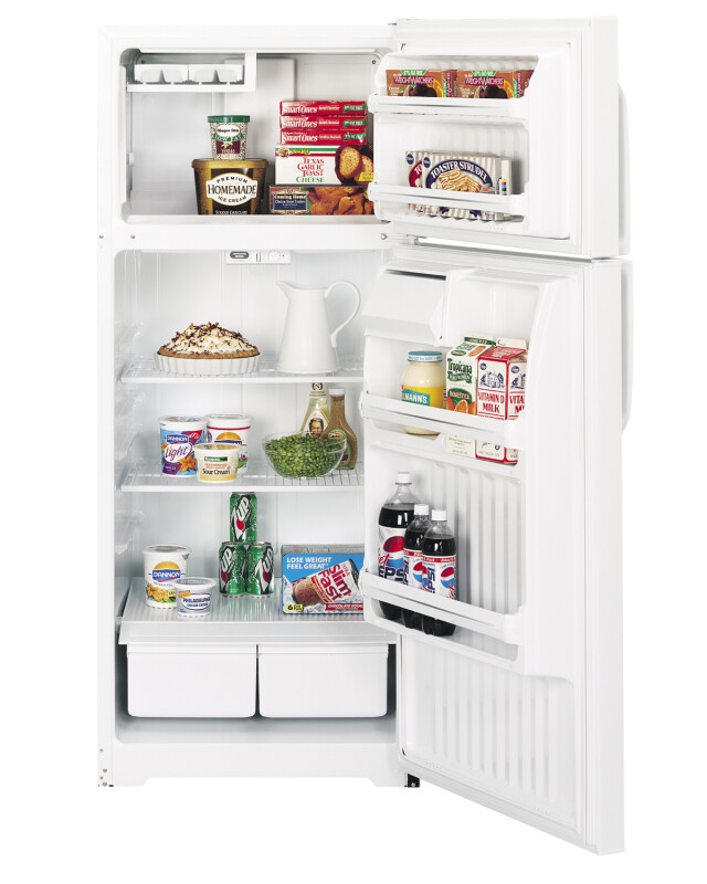 15.6 Cu. Ft. Top-Freezer Refrigerator GTS16BBMLCC