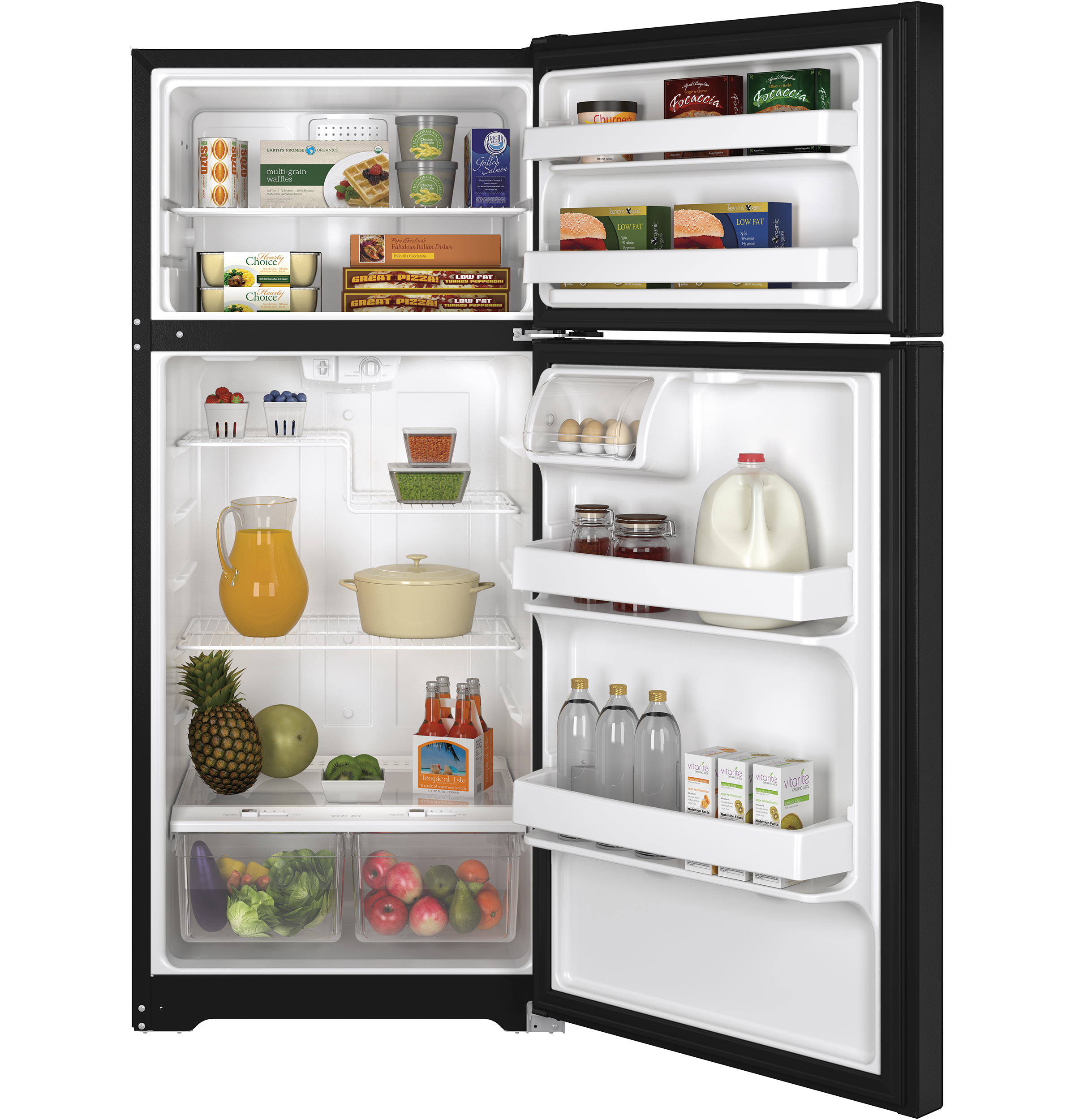 15.5 Cu. Ft. Top-Freezer Refrigerator GTS16DTHBB