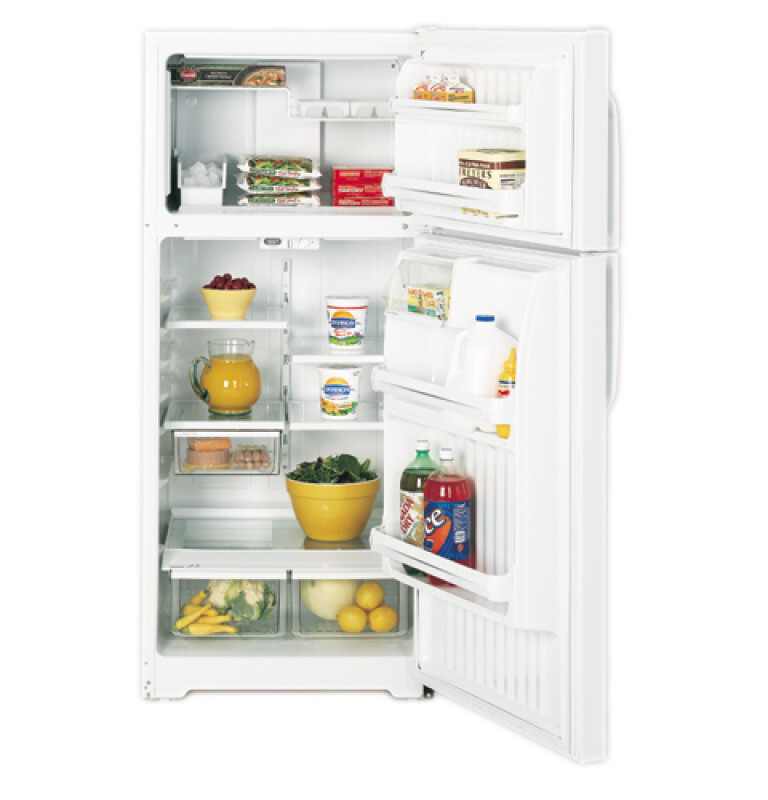 15.6 Cu. Ft. Top Freezer Refrigerator GTS16KBMWW