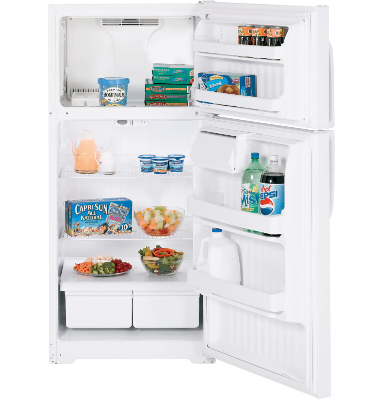 16.6 Cu. Ft. Top-Freezer Refrigerator GTS17BBSRWW