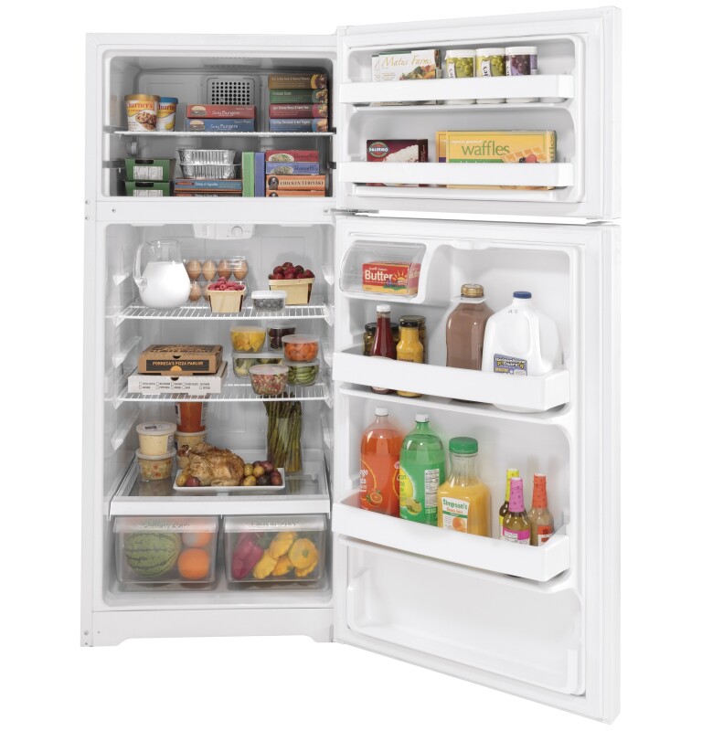 16.6 Cu. Ft. Top-Freezer Refrigerator GTS17DTNRWW