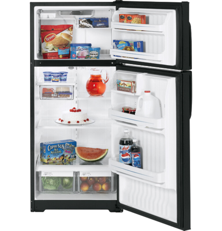 16.6 Cu. Ft. Top-Freezer Refrigerator GTS17JBSBB