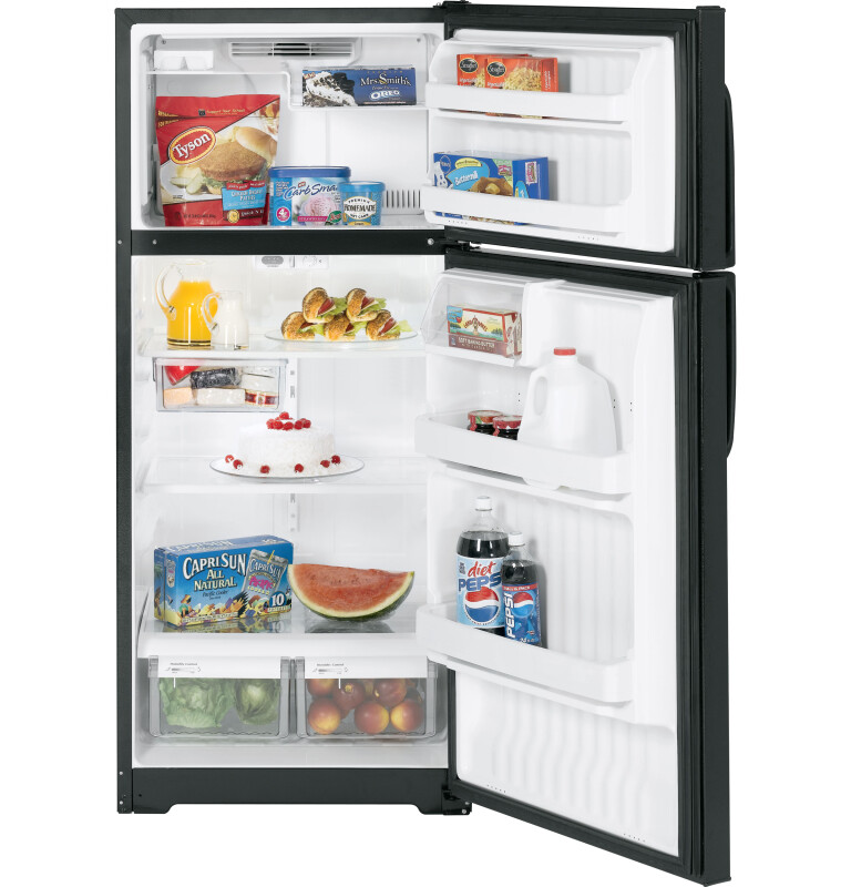 16.6 Cu. Ft. Top-Freezer Refrigerator GTS17JBWBB