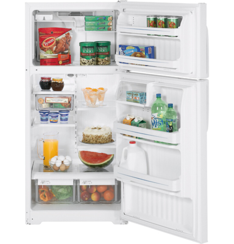 16.6 Cu. Ft. Top-Freezer Refrigerator GTS17KBSWW