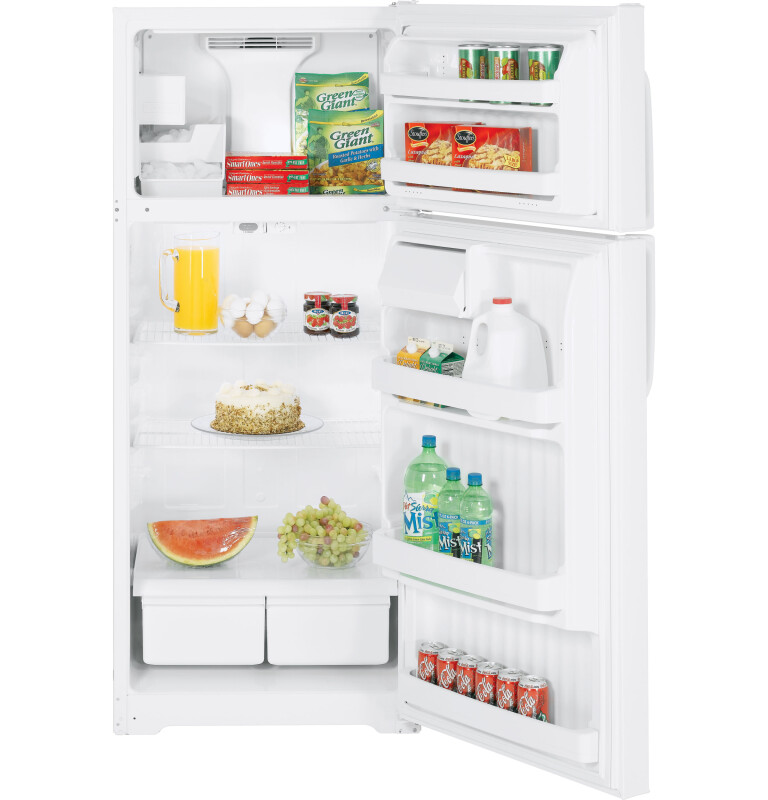 18.1 Cu. Ft. Top-Freezer Refrigerator GTS18CCBRWW