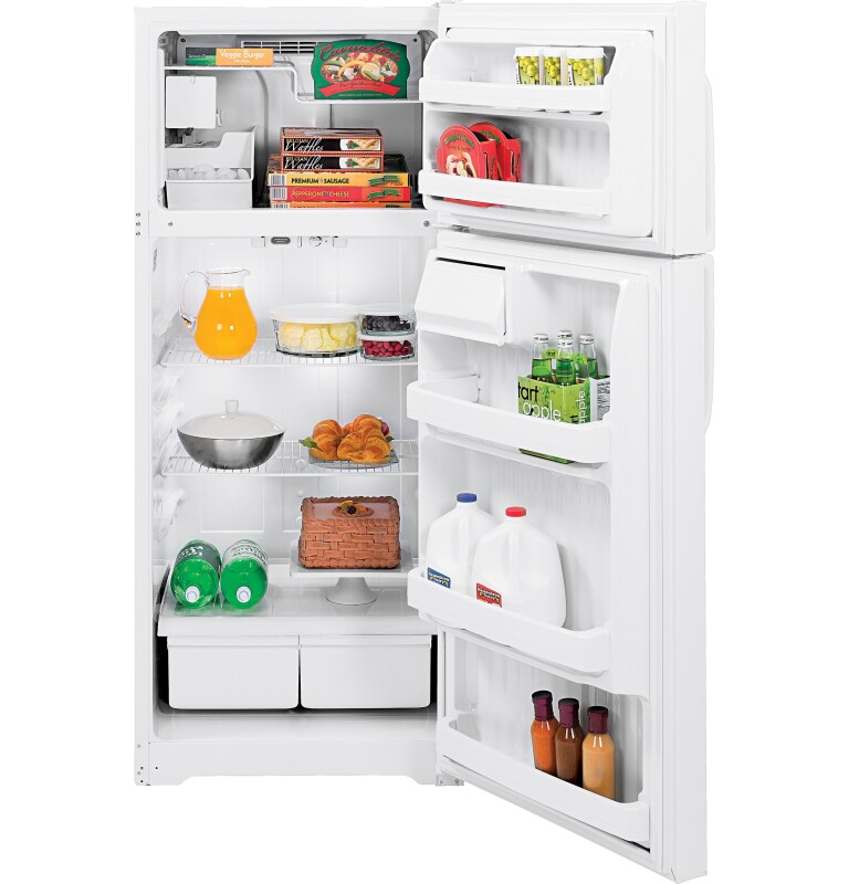 18.1 Cu. Ft. Top-Freezer Refrigerator GTS18CCDWW