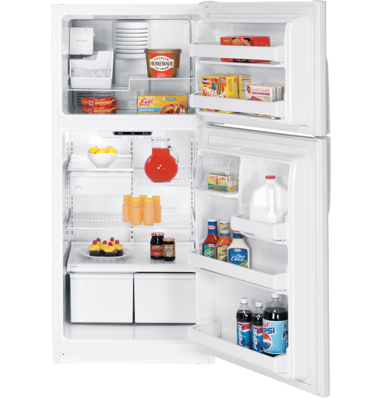 18.0 Cu. Ft. Top-Freezer Refrigerator GTS18DCPRWW