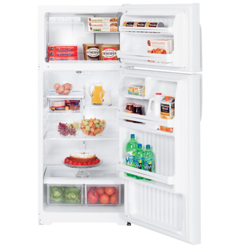17.9 Cu. Ft. Top-Freezer Refrigerator GTS18FBRWW