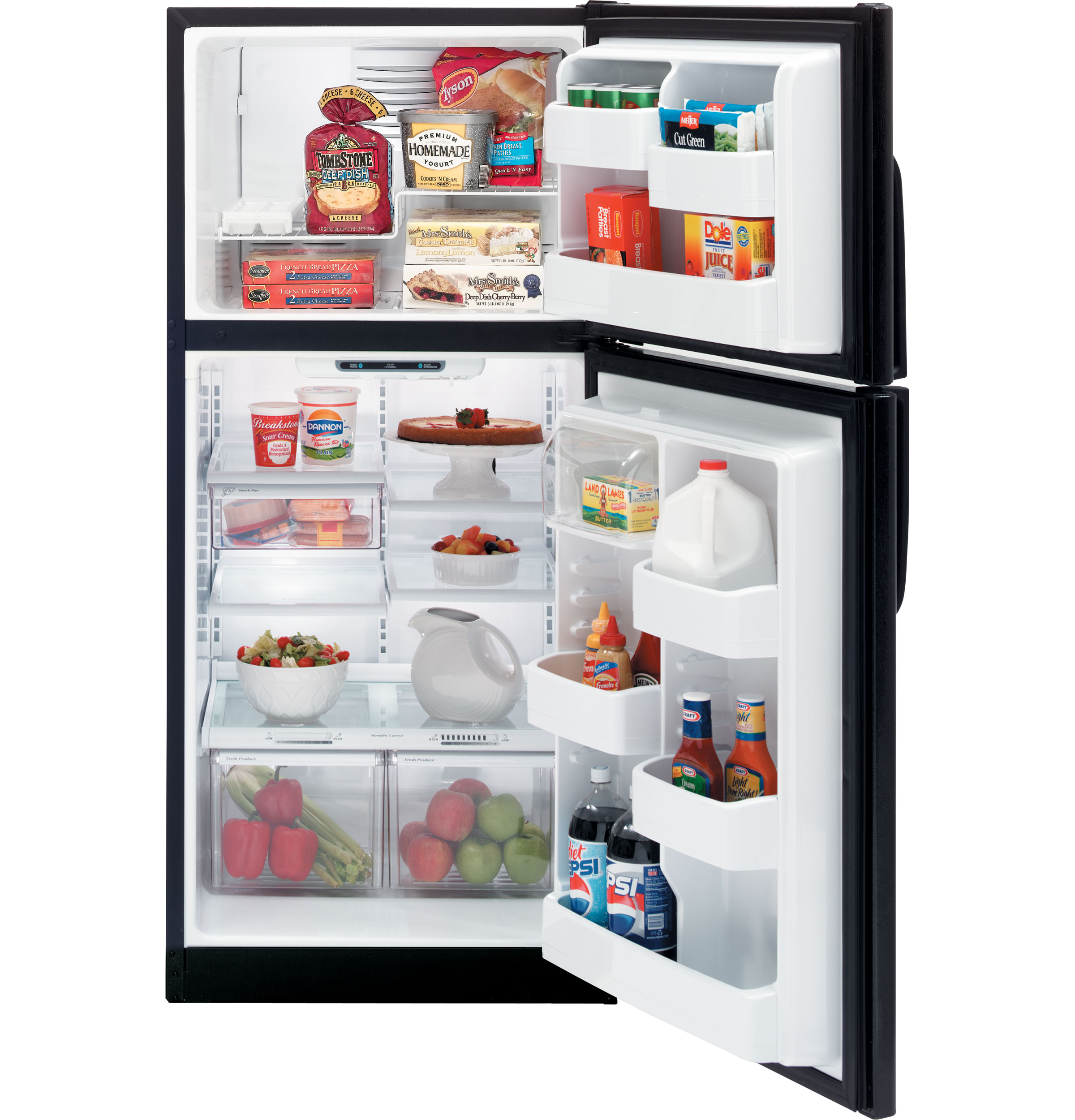 17.9 Cu. Ft. Top-Freezer Refrigerator GTS18KBPBB