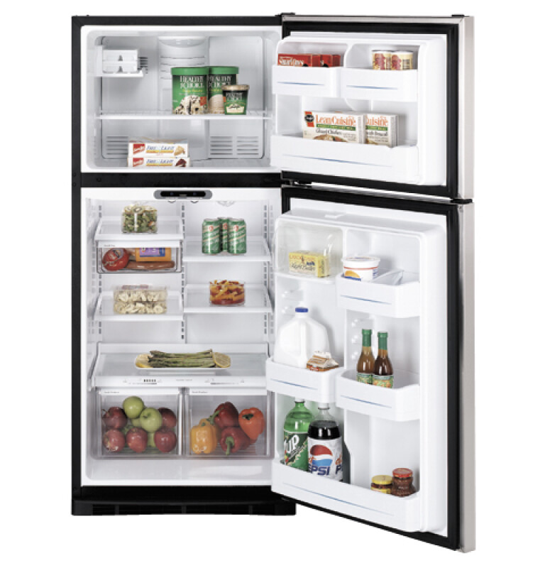 17.9 Cu. Ft. Stainless Top-Freezer Refrigerator GTS18SBMBS