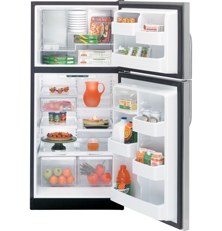17.9 Cu. Ft. Stainless Top-Freezer Refrigerator GTS18SBSSS