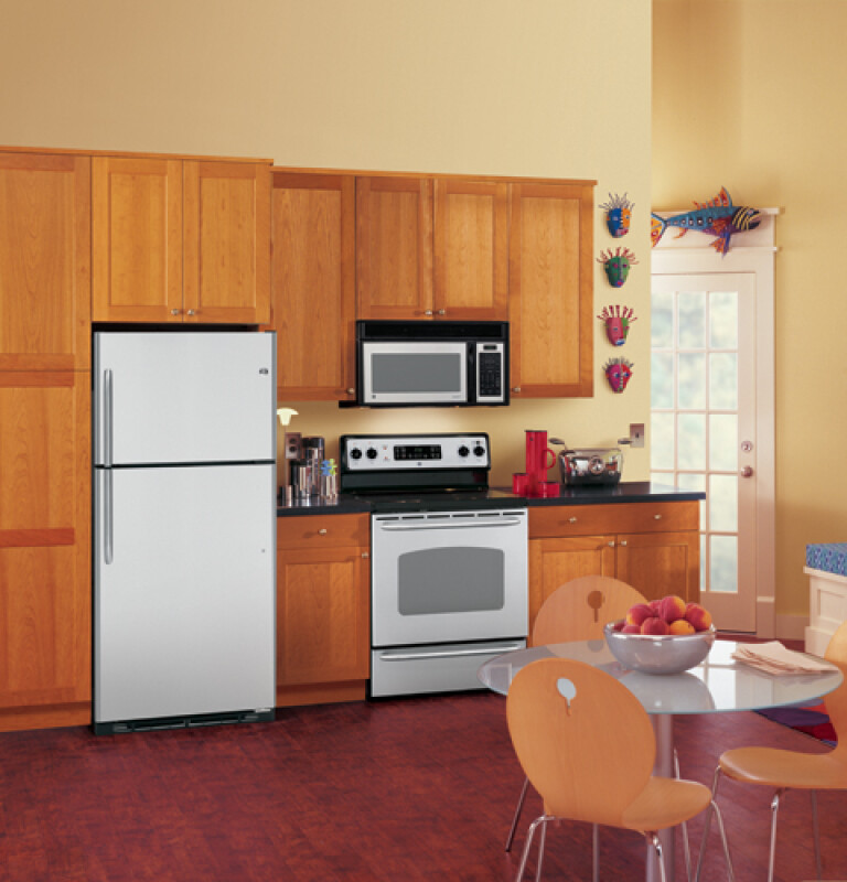 17.9 Cu. Ft. Stainless Top-Freezer Refrigerator GTS18SBSSS