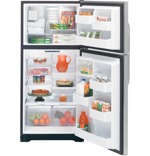 17.9 Cu. Ft. Stainless Top-Freezer Refrigerator with Internal Dispenser GTS18SHSSS