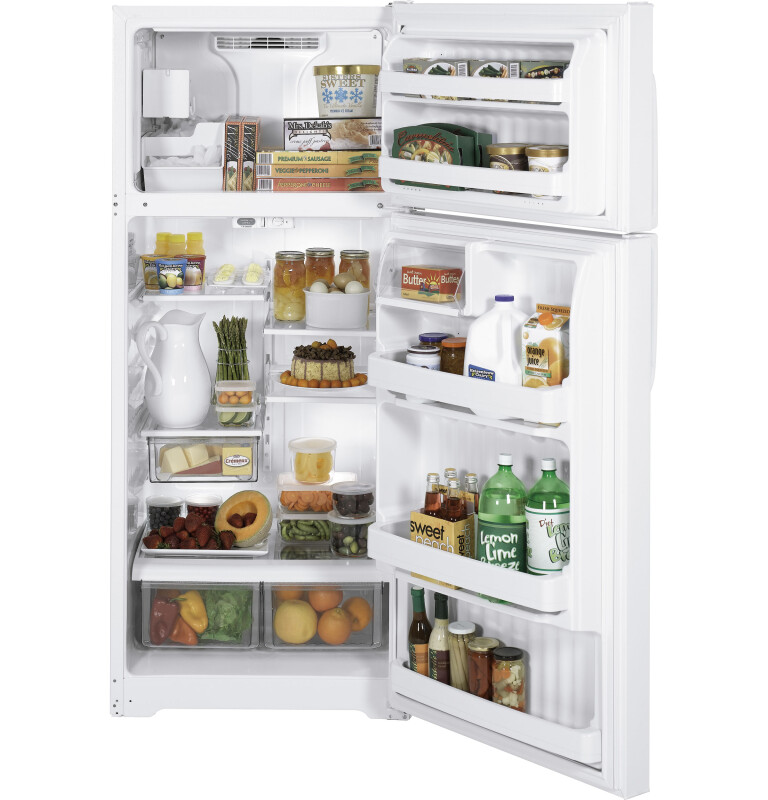 18.2 Cu. Ft. Top-Freezer Refrigerator GTS18XCSWW