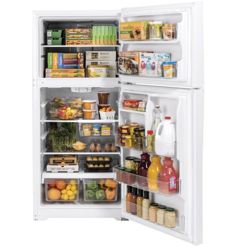19.2 Cu. Ft. Garage Ready Top-Freezer Refrigerator GTS19KGNRWW