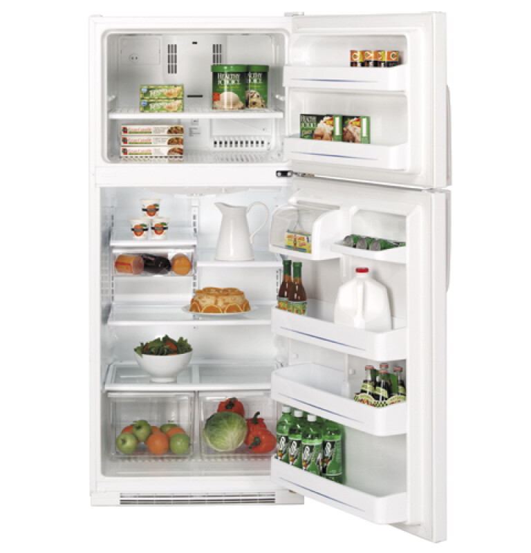 20.0 Cu. Ft. Capacity Top Freezer Refrigerator GTS20IBNWW