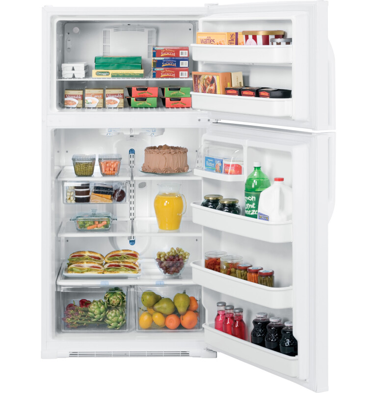 21.0 Cu. Ft. Top-Freezer Refrigerator GTS21KBXWW