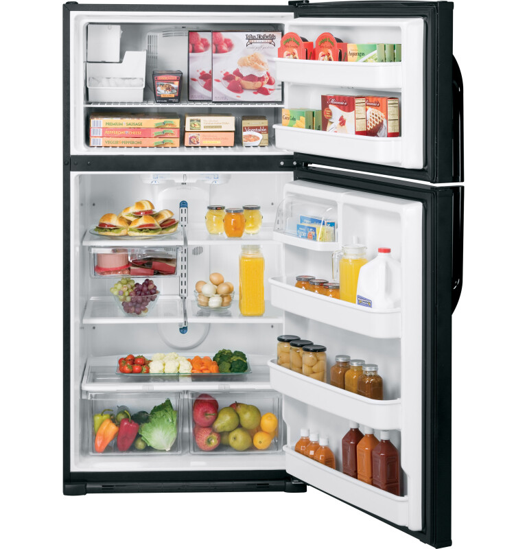 21.0 Cu. Ft. Top-Freezer Refrigerator GTS21KCXBB