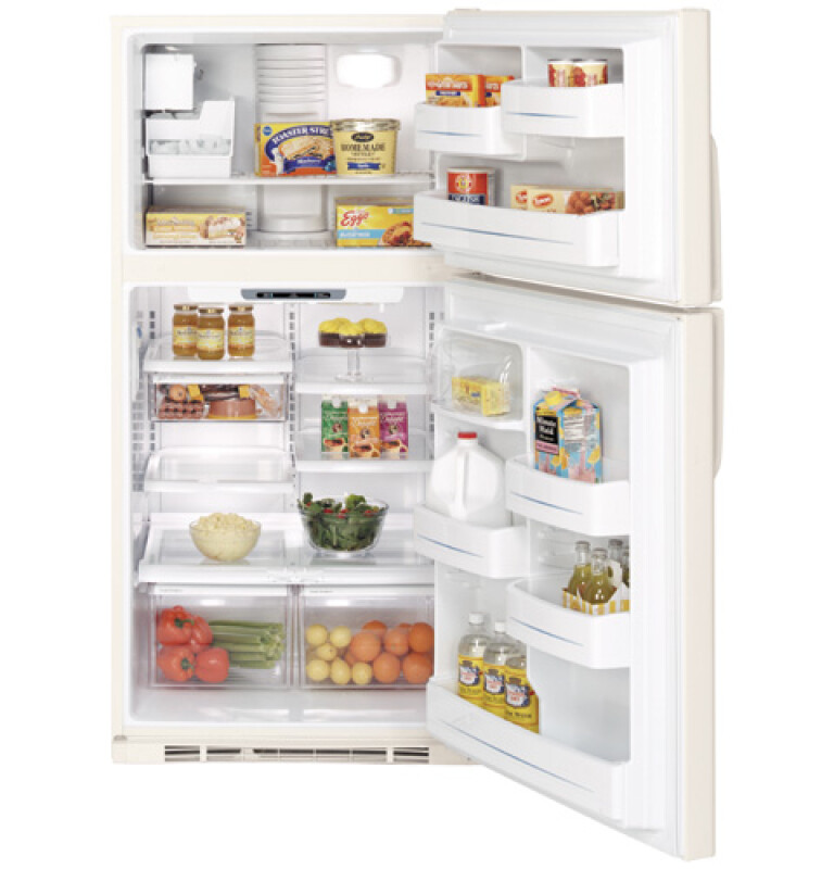 21.7 Cu. Ft. Top-Freezer Refrigerator with Internal Dispenser GTS22KHPCC