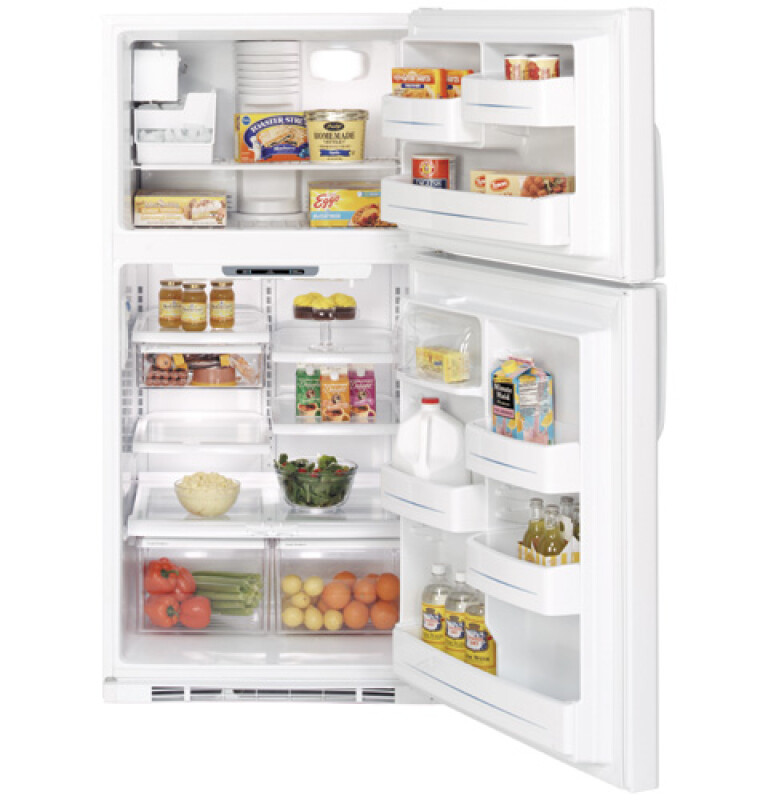 21.7 Cu. Ft. Top-Freezer Refrigerator with Internal Dispenser GTS22KHPBB