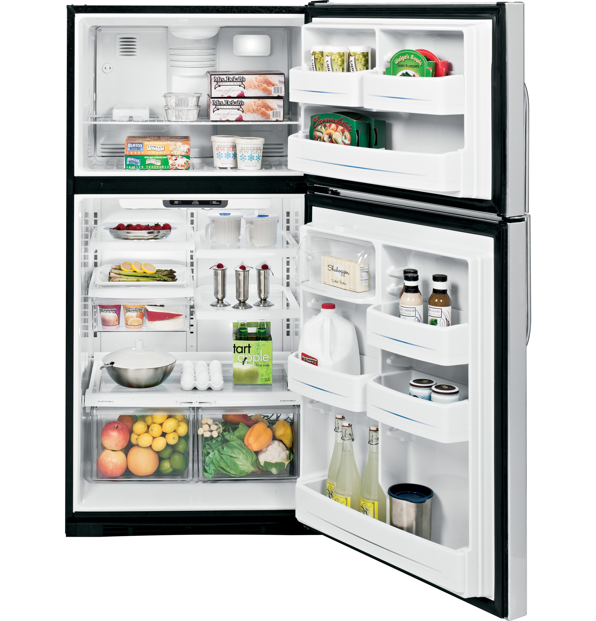 21.7 Cu. Ft. Top-Freezer Refrigerator GTS22SBXSS