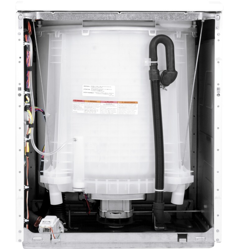 Unitized Spacemaker 3.2 DOE cu. ft. Washer and 5.9 cu. ft. Gas Dryer GTUP270GMWW