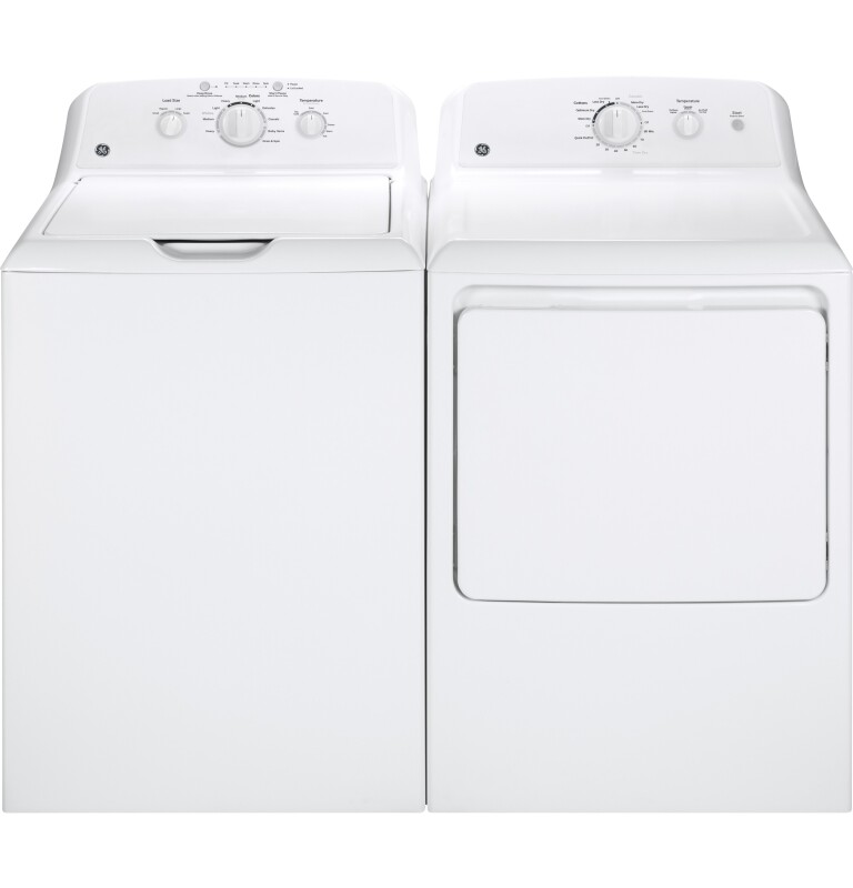 GE 3.8 cu. ft. capacity stainless steel basket White GTW220ACKWW Picture 1