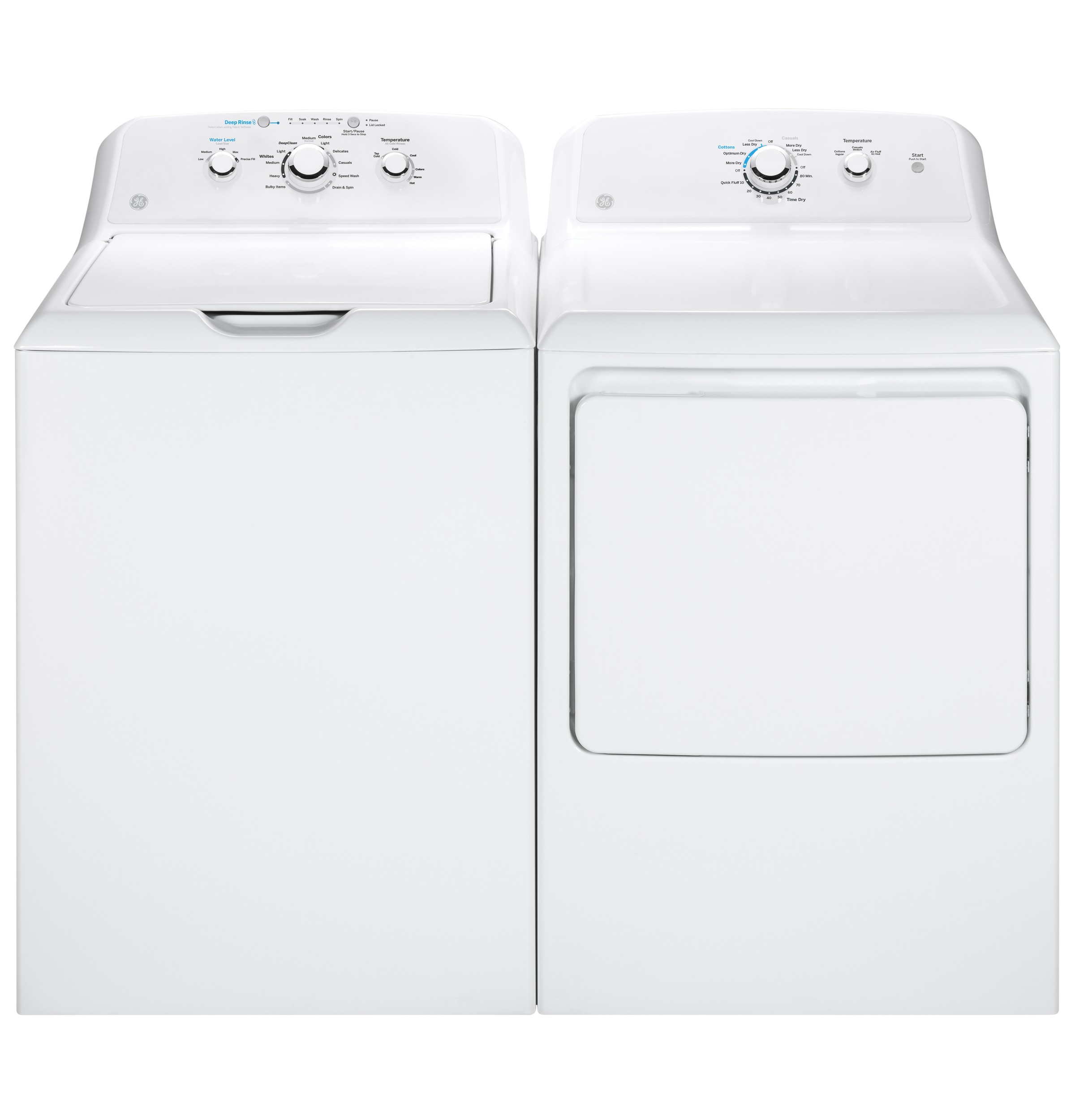 4.0 cu. ft. Capacity Washer with Stainless Steel Basket and Water Level Control GTW325ASWWW