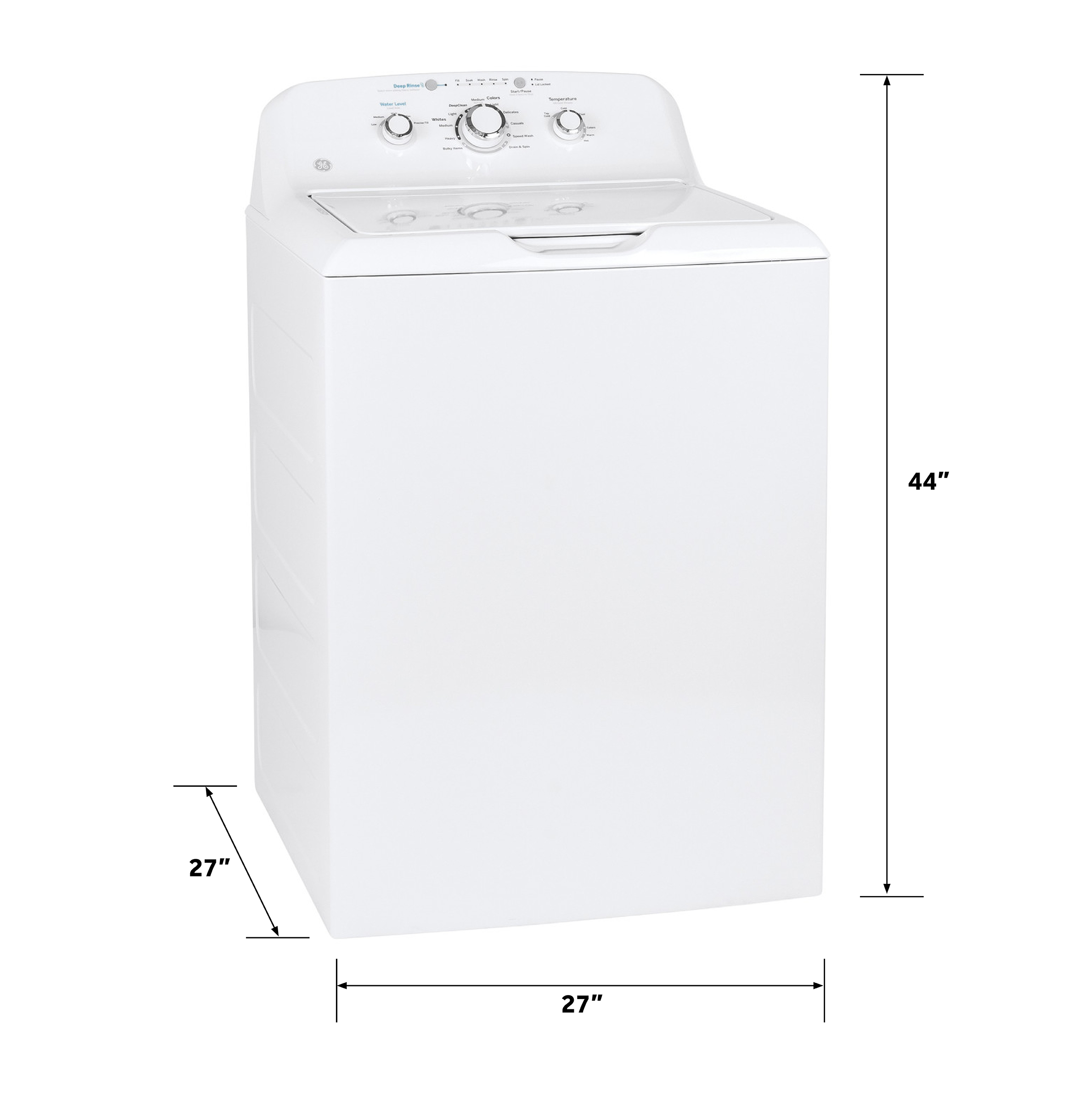 4.0 cu. ft. Capacity Washer with Stainless Steel Basket and Water Level Control GTW325ASWWW